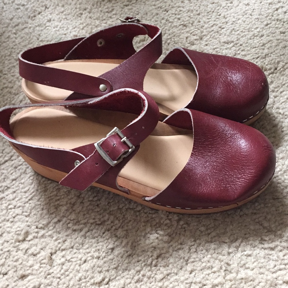 Wooden clogs